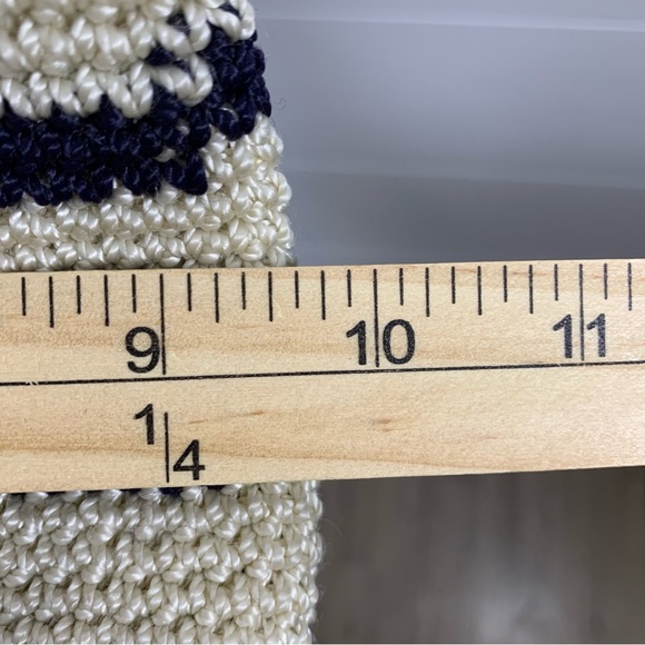 The Sak Crossbody Red White & Blue 106910 Anthem Flower Beige Crochet READ - Picture 13 of 13